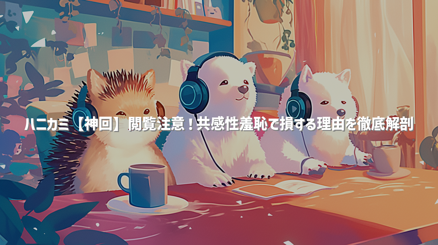 ハニカミ【神回】閲覧注意！共感性羞恥で損する理由を徹底解剖