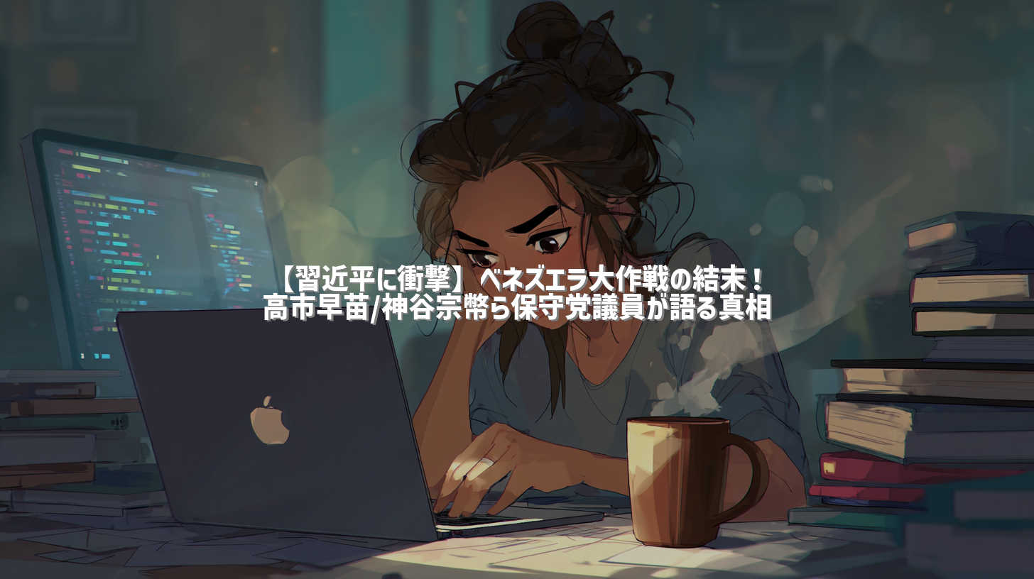 【習近平に衝撃】ベネズエラ大作戦の結末！高市早苗/神谷宗幣ら保守党議員が語る真相