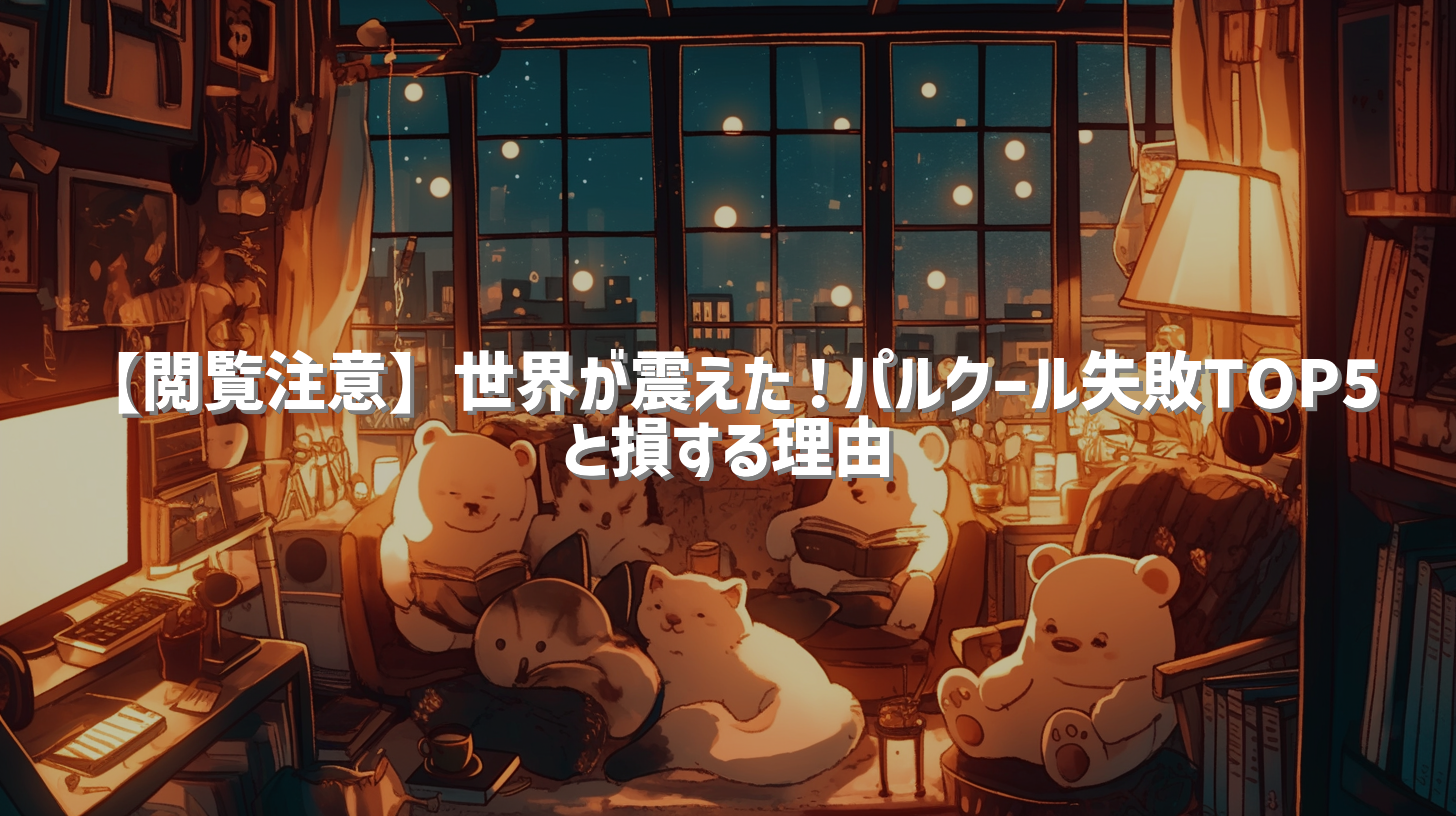 【閲覧注意】世界が震えた！パルクール失敗TOP5と損する理由