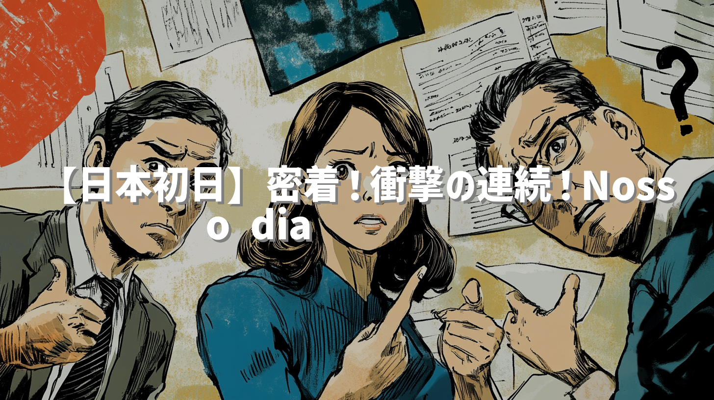 【日本初日】密着！衝撃の連続！Nosso dia 🇯🇵 👀✨