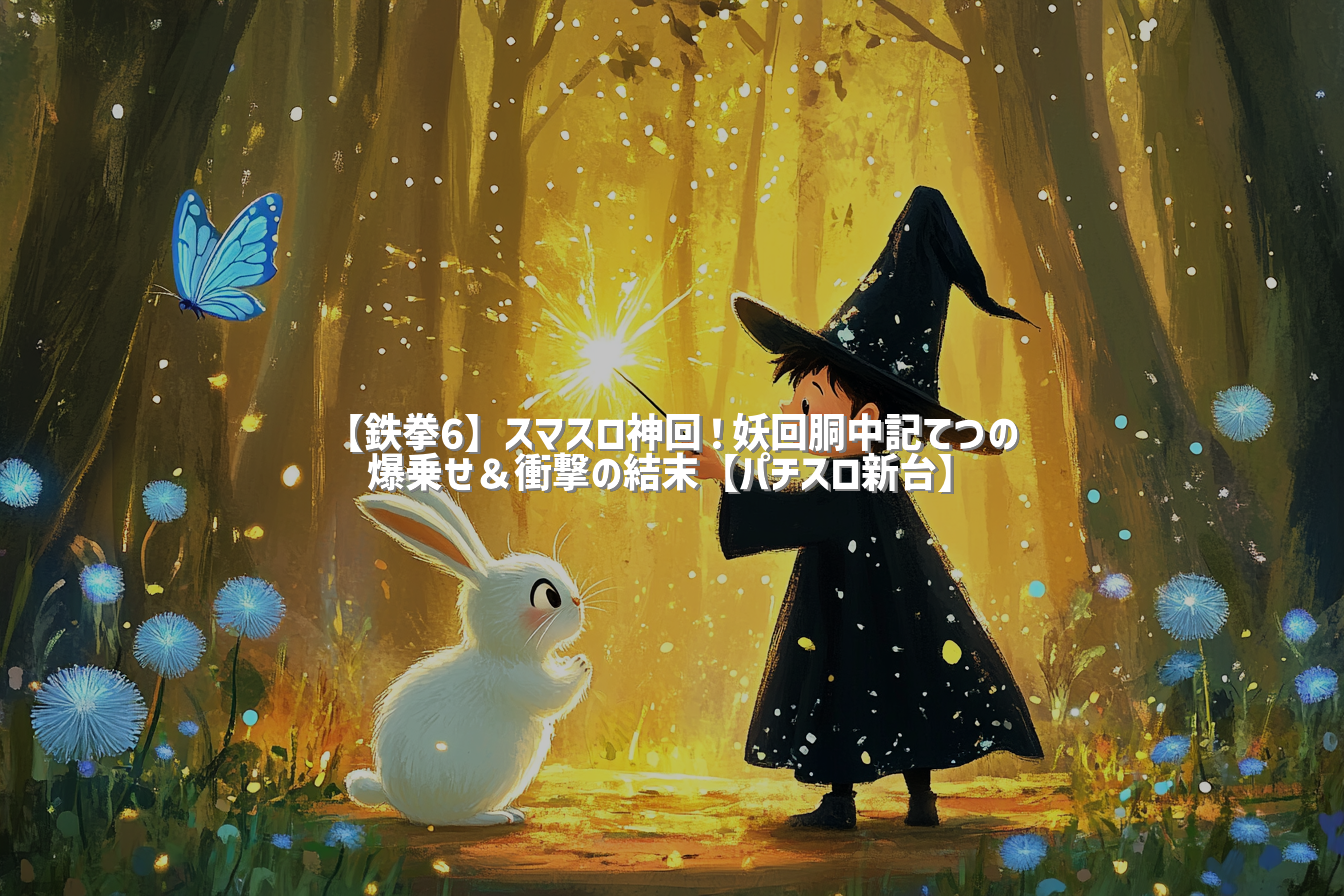 【鉄拳6】スマスロ神回！妖回胴中記てつの爆乗せ＆衝撃の結末【パチスロ新台】