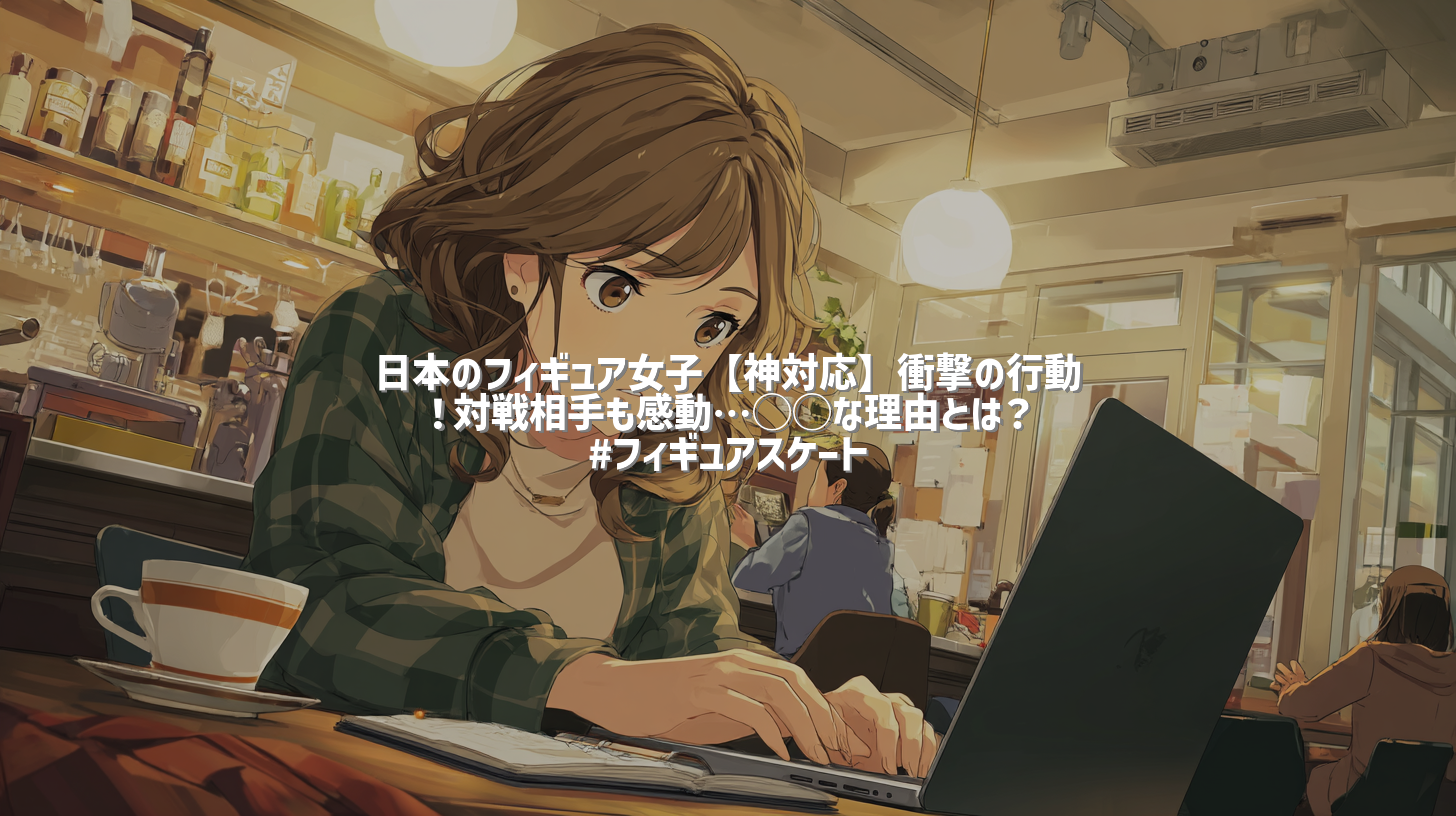 日本のフィギュア女子【神対応】衝撃の行動！対戦相手も感動…◯◯な理由とは？ #フィギュアスケート