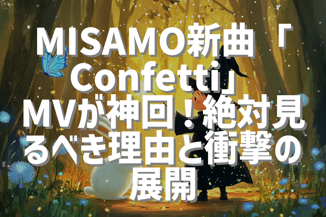 MISAMO新曲「Confetti」MVが神回！絶対見るべき理由と衝撃の展開