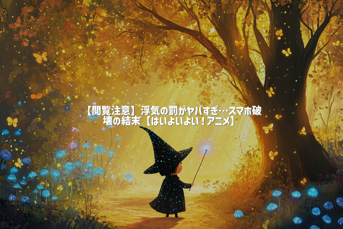 【閲覧注意】浮気の罰がヤバすぎ…スマホ破壊の結末【はいよいよい！アニメ】