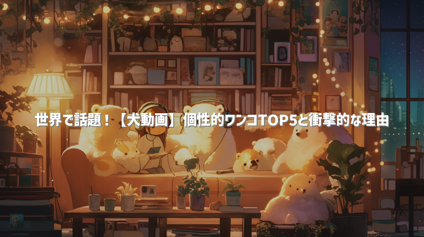 世界で話題！【犬動画】個性的ワンコTOP5と衝撃的な理由