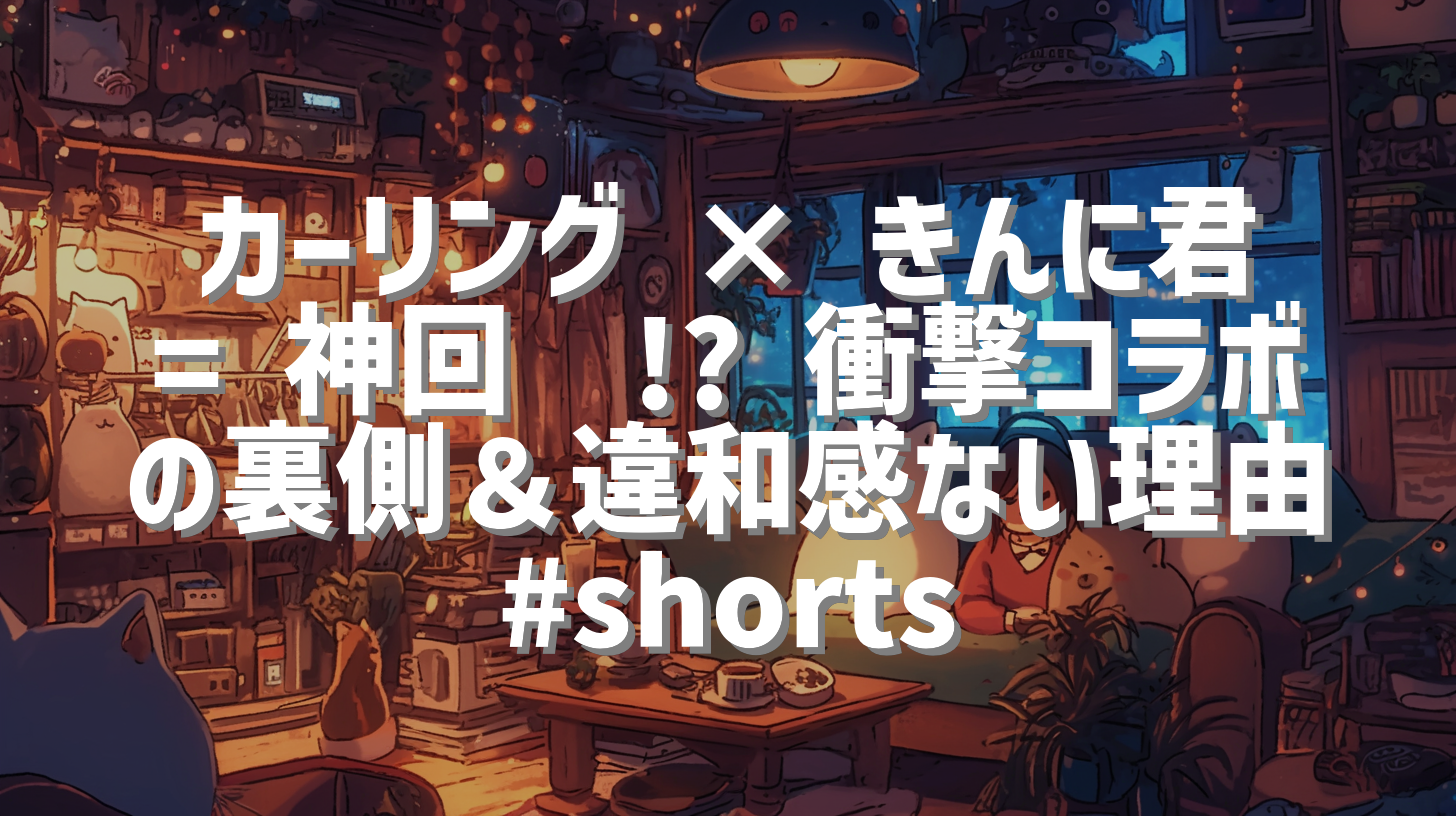 カーリング × きんに君 = 神回🤣!? 衝撃コラボの裏側＆違和感ない理由 #shorts