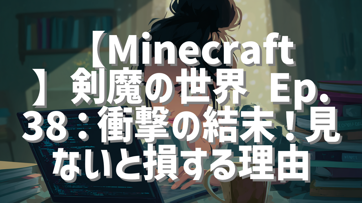 【Minecraft】剣魔の世界 Ep.38：衝撃の結末！見ないと損する理由